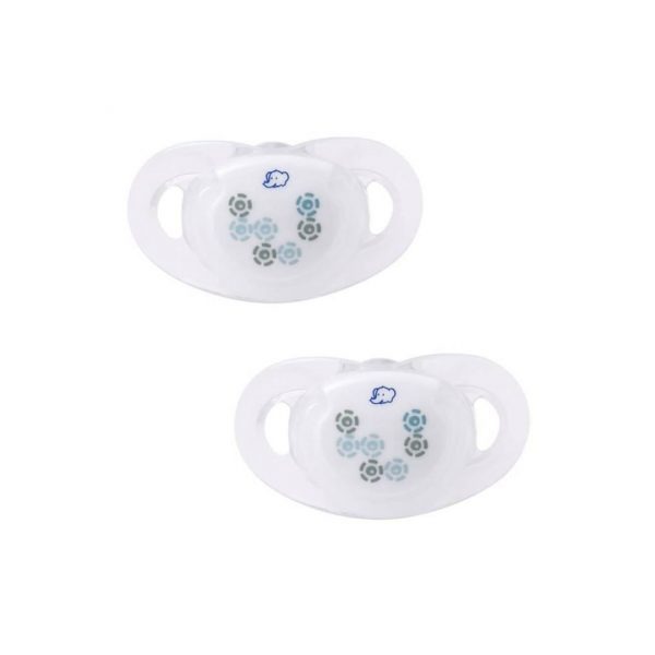 BÉBÉ CONFORT  MATERNITY SUC DENTAL SAFE SILIC N°2916 6-18M DUO MINERAL BLANC