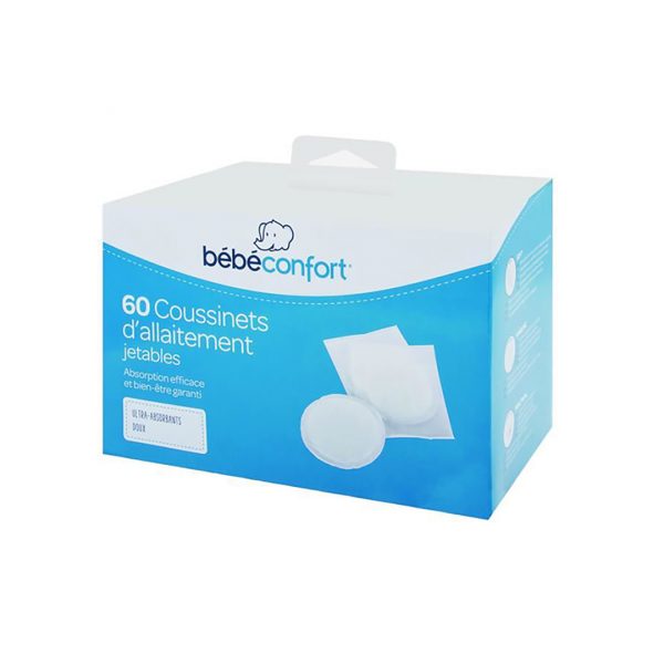 BÉBÉ CONFORT  COUSSINET D'ALLAIT JETABLES ULTRA ABSORBANTS X 60 6647