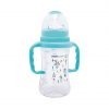 BÉBÉ CONFORT  BIBERON CLASSIQUE MATERNITY 270 ML AVEC POIGNEES INDIANS BLEU 7750
