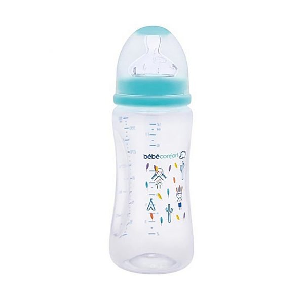 BÉBÉ CONFORT  BIBERON CLASIQUE MATERNITY 360 ML INDIANS BLEU 7781