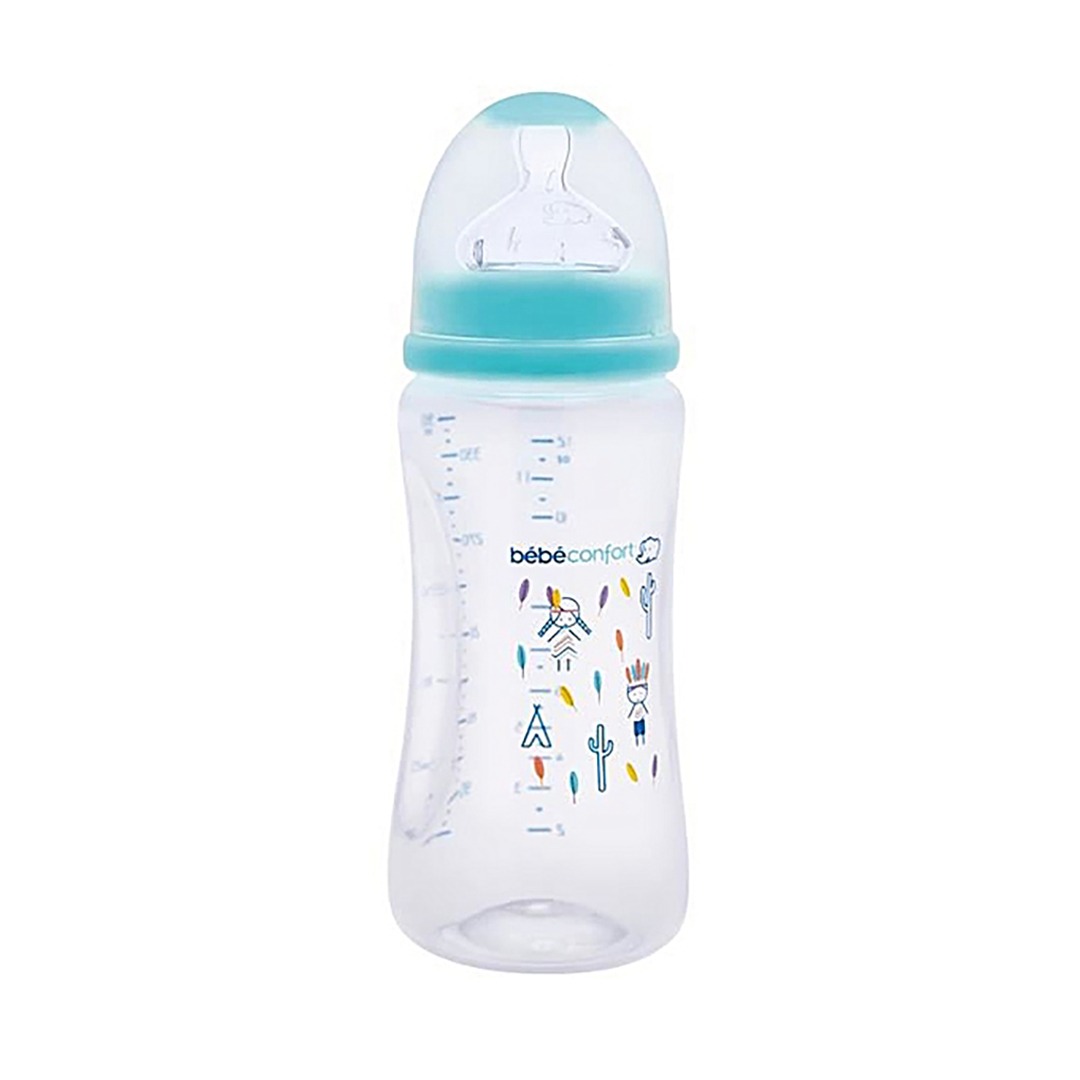 BÉBÉ CONFORT BIBERON CLASIQUE MATERNITY 360 ML INDIANS BLEU 7781