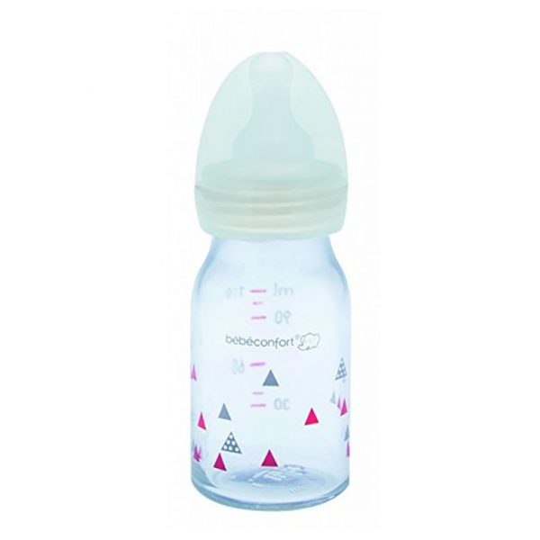 BÉBÉ CONFORT  BIBERON VERRE EMOTION 130ML SWEET BUNNY 0945