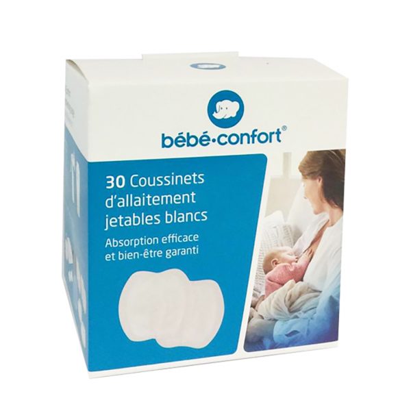 BÉBÉ CONFORT  COUSSINET D'ALLAIT JETABLES CHAIR X20 + 2 NOIRS 2406