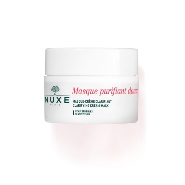 NUXE DÉMAQUILLANTS AUX PÉTALES DE ROSE - MASQUE CRÈME CLARIFIANT 50ML