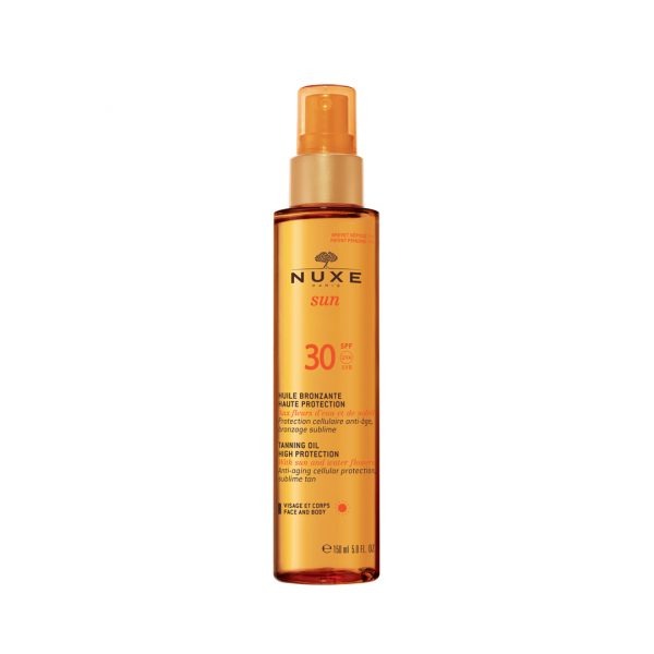 NUXE SUN - HUILE BRONZANTE FAIBLE PROTECTION SPF10 150ML