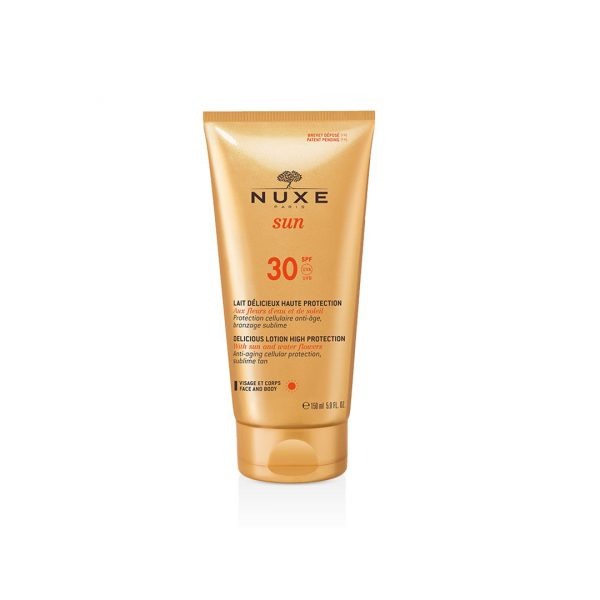 NUXE SUN - LAIT DÉLICIEUX HAUTE PROTECTION SPF30 150ML