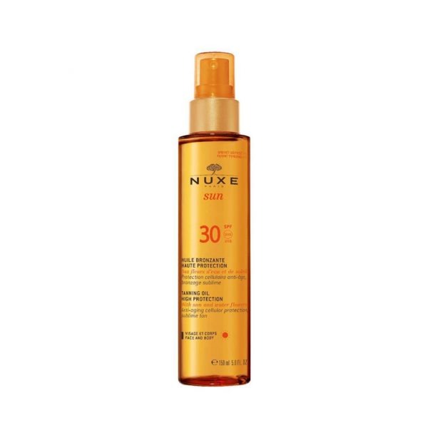 NUXE SUN - HUILE BRONZANTE HAUTE PROTECTION SPF30 150ML