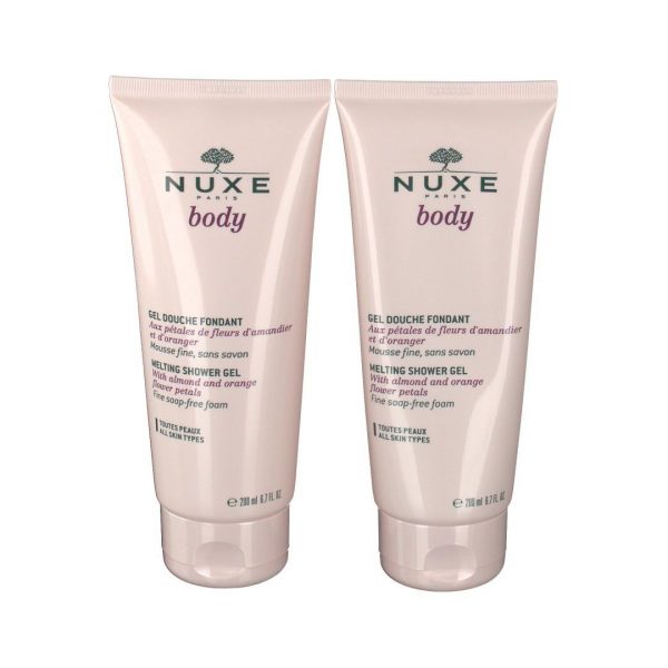 NUXE BODY - GEL DOUCHE FONDANT 2X200ML