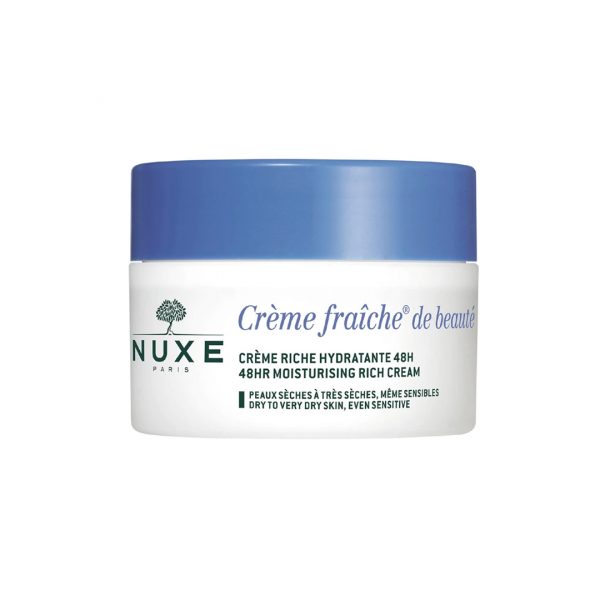 NUXE CRÈME FRAÎCHE DE BEAUTÉ - CRÈME RICHE HYDRATANTE 50ML