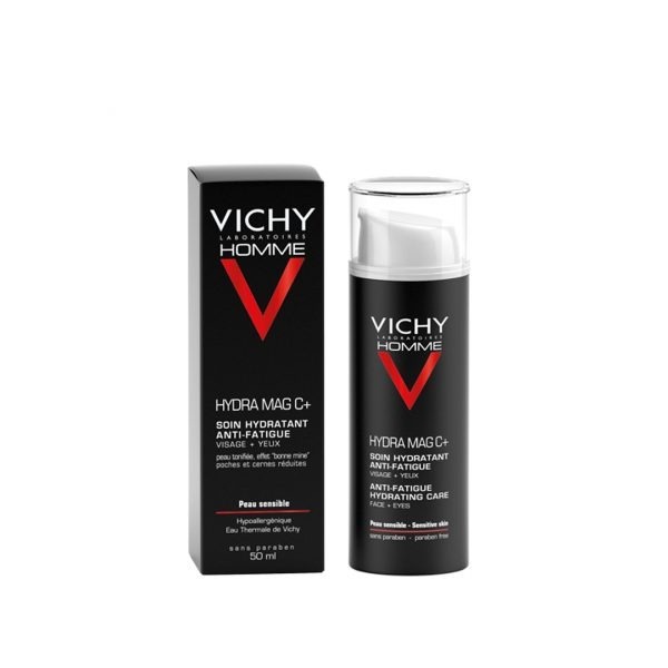 VICHY HOMME HYDRA MAG C + - SOIN HYDRATANT ANTI-FATIGUE VISAGE + YEUX