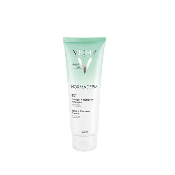 VICHY NORMADERM 3 EN 1 EXFOLIANT + NETTOYANT + MASQUE