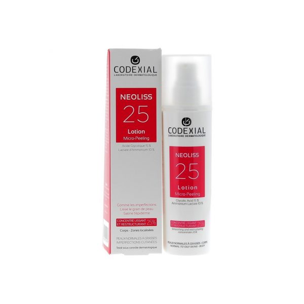 CODEXIAL NEOLISS 25 LOTION FLACON POMPE