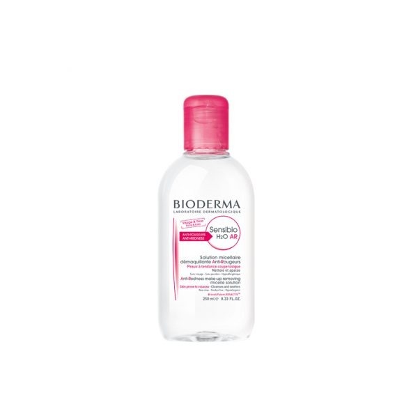 BIODERMA SENSIBIO H2O ANTI-ROUGEUR 250ML