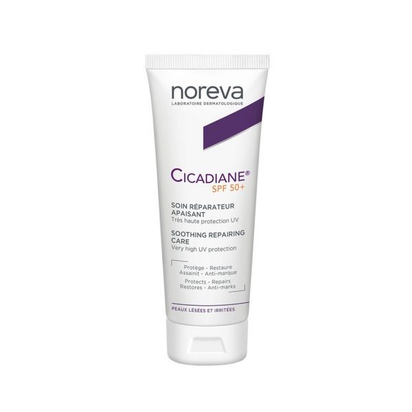 NOREVA CICADIANE SOIN RÉPARATEUR APAISANT SPF50+ 40 ML