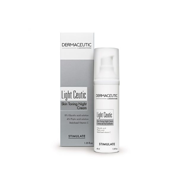 DERMACEUTIC LIGHT CEUTIC CREME DE NUIT UNIFANTE - 40ML