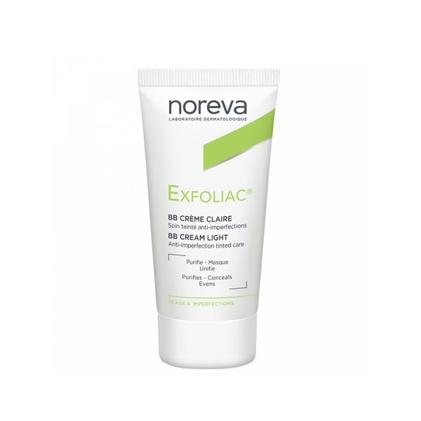 NOREVA EXFOLIAC BB CRÈME CLAIRE 30 ML