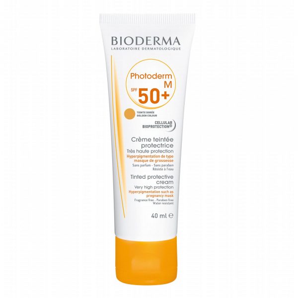 BIODERMA PHOTODERM M CREME TEITEE DOREE 40ML