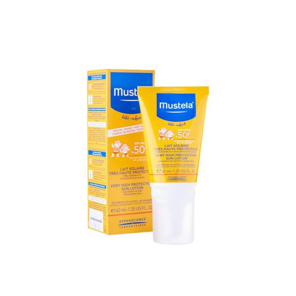 MUSTELA LAIT SOLAIRE SPF50+ 40ML