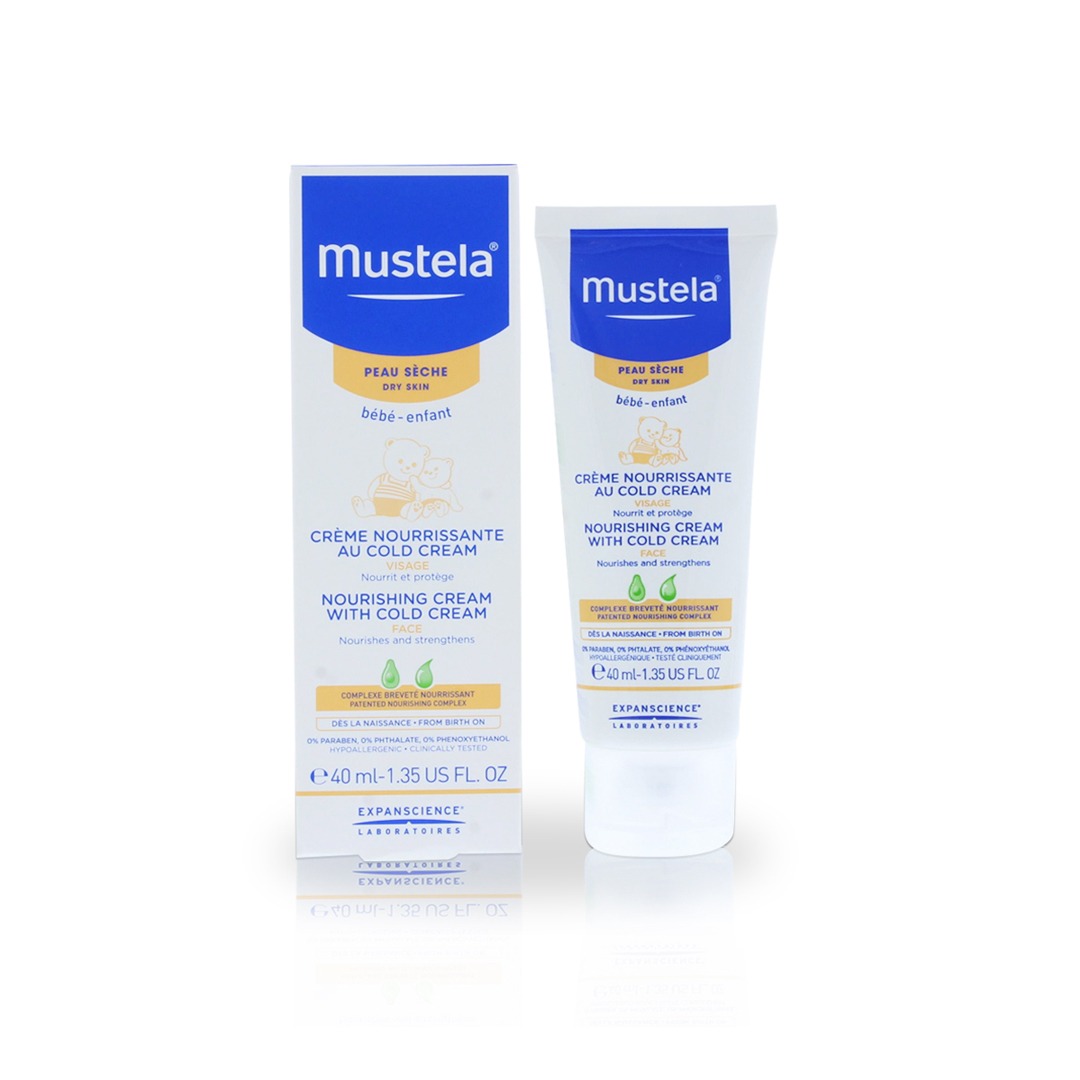 MUSTELA CRÈME NOURISSANTE AU COLD CREAM 40ML - votrepara