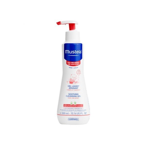 MUSTELA GEL LAVANT APAISANT 300ML