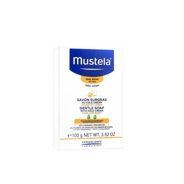 MUSTELA SAVON BÉBÉ SURGRAS 100GR