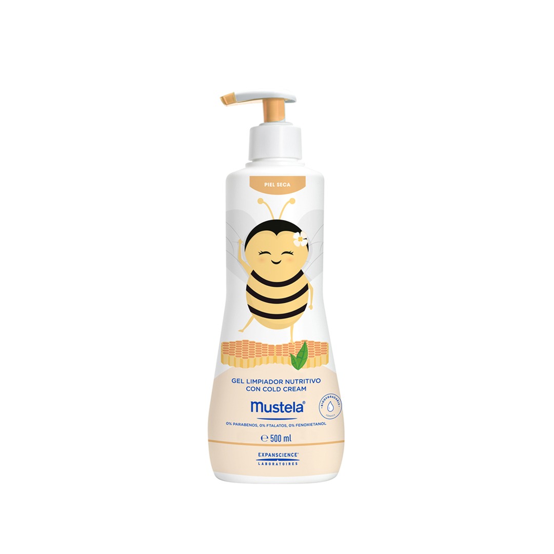 MUSTELA GEL LAVANT SURGRAS PEAU SÈCHE ABEILLE