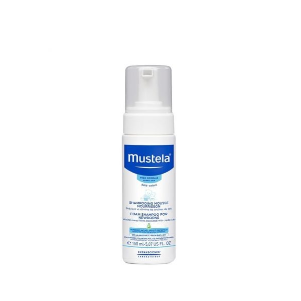 MUSTELA SHAMPOOING MOUSSE NOURISSON 150ML