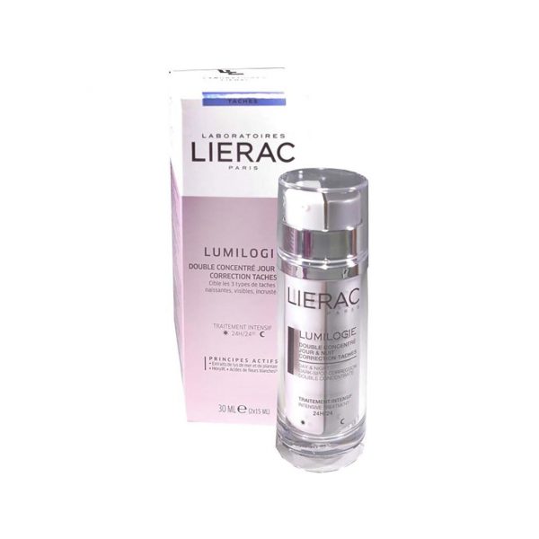 LIERAC LUMILOGIE DOUBLE CONCENTRÉ JOUR ET NUIT CORRECTION TACHES 30 ML