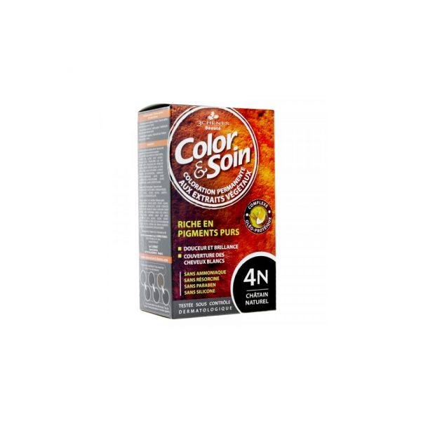 COLOR&SOIN CHATAIN NATUREL 4N