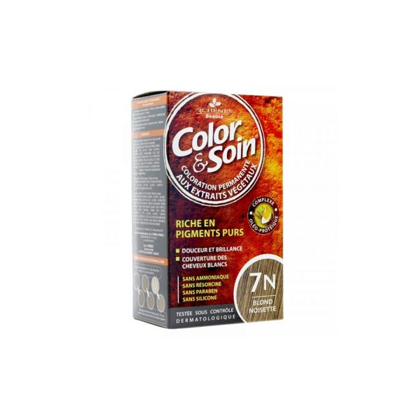 COLOR&SOIN BLOND NOISETTE 7N