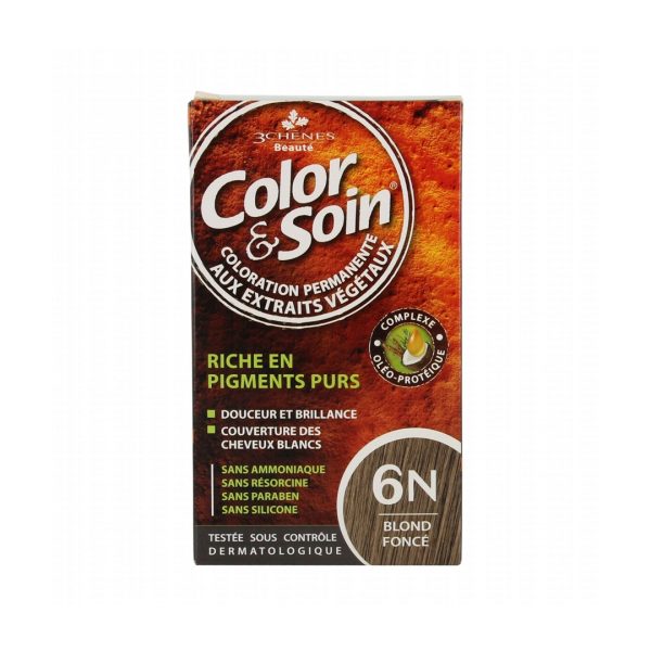 COLOR&SOIN BLOND FONCE 6N