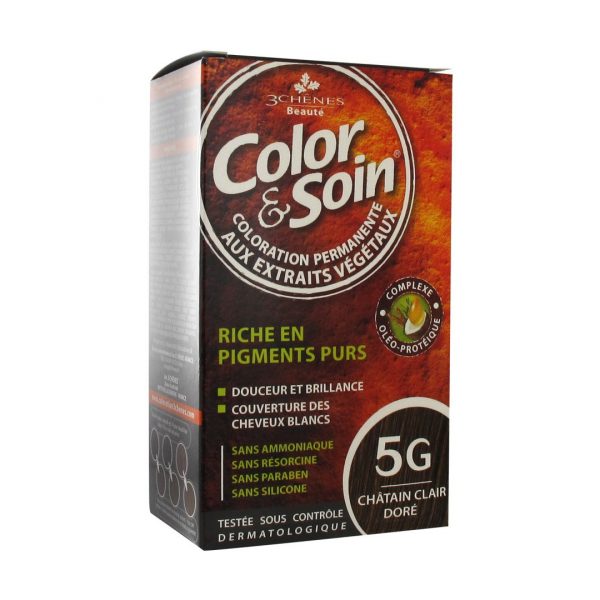 COLOR&SOIN CHATIN CLAIR DORÉ 5G