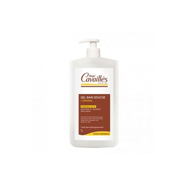 ROGÉ CAVAILLES GEL SURGRAS ACTIF BAIN DOUCHE CLASSIQUE 1L