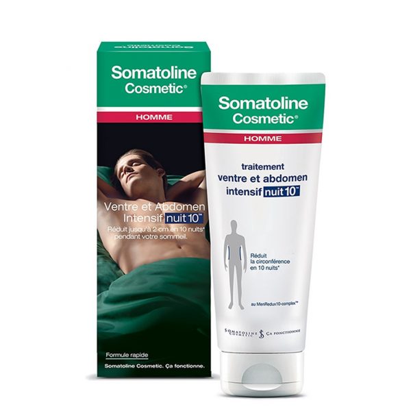 SOMATOLINE HOMME TRAITEMENT VENTRE ET ABDOMEN 10 NUITS 250ML