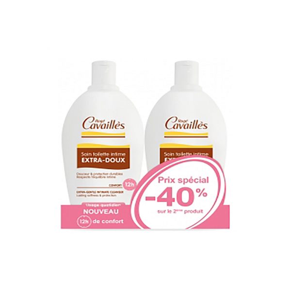 ROGÉ CAVAILLES SOIN TOILETTE INTIME EXTRA DOUX 200ML X2 -40%