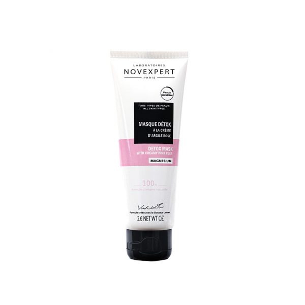 NOVEXPERT MASQUE DÉTOX ARGILE ROSE