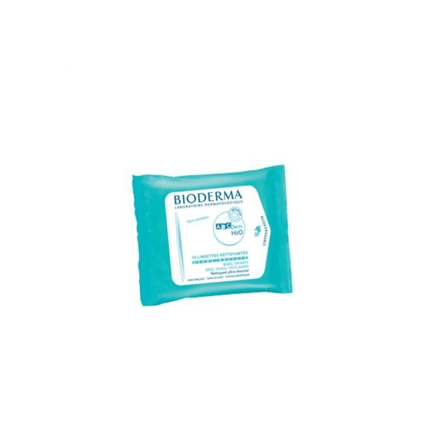 ABCDERM H2O LINGETTES