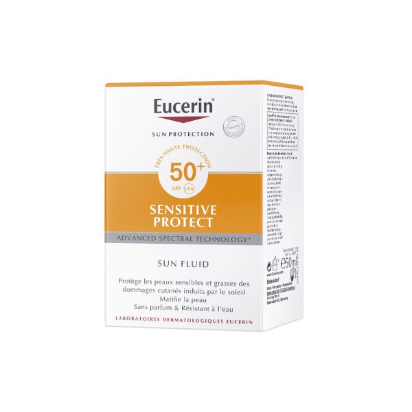 EUCERIN SUN FLUID MATIFIANT VISAGE 50+