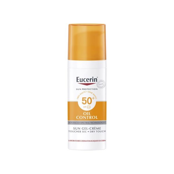 EUCERIN SUN TOUCHER SEC GEL CREME HUILE CONTROLE