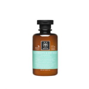 APIVITA SHAMPOOING RACINES GRASSES/POINTES SECHES 250ML