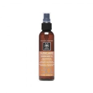 APIVITA SOIN SOLAIRE HUILE BRONZANTE CORPS SPF30