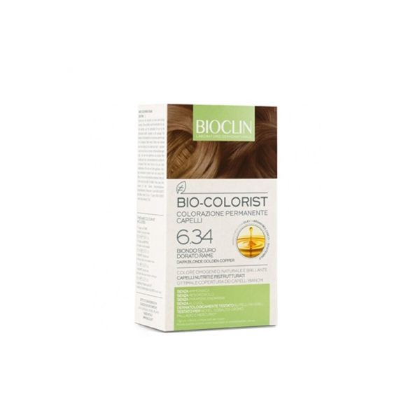 BIOCLIN COLOR 6.34 BLOND FONCÉ DORÉ CUIVRÉ