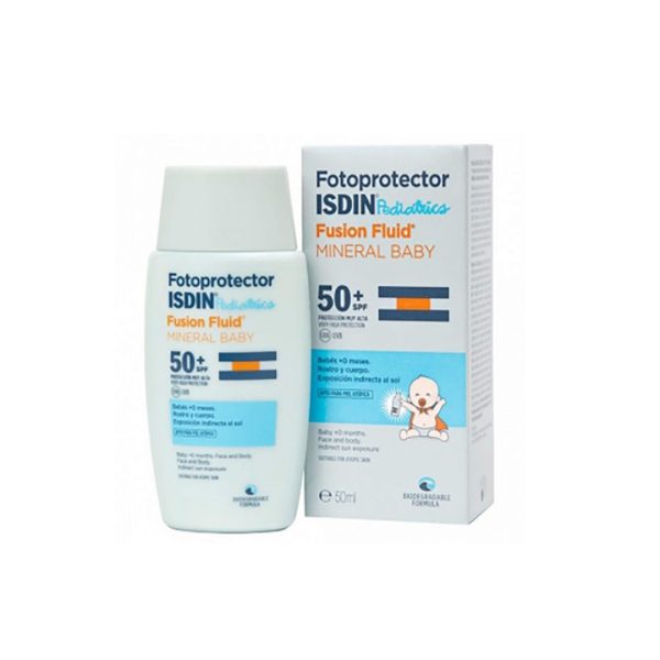 ISDIN FOTOPROTECTEUR MINÉRAL BÉBÉ 50 ML