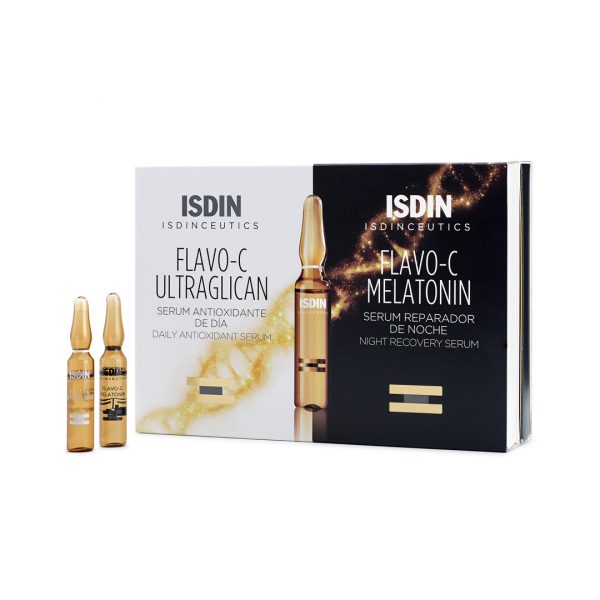 ISDIN PACK LIVE YOUNG (FLAVO JOUR ET NUIT 10+10 / FU AGE REPAIR)