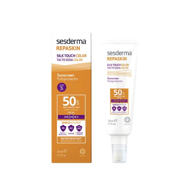 SESDERMA REPASKIN SPF50 T SOIE TEINTE 50ML