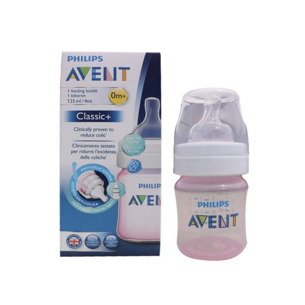 AVENT BIBERON CLASSIC + 125 ML 0M+ GIRL