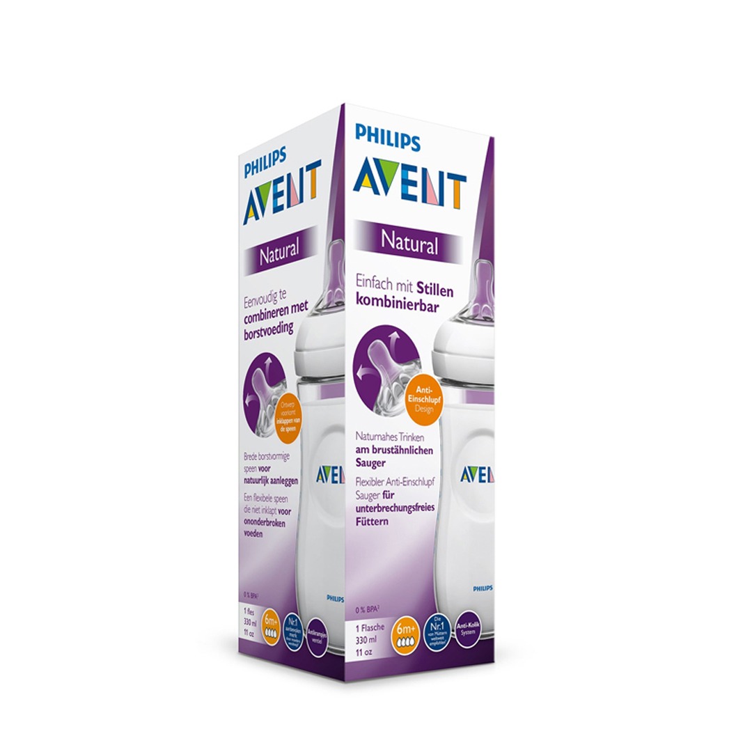 AVENT BIBERON NATURAL 330 ML - votrepara, biberon avent 330ml 