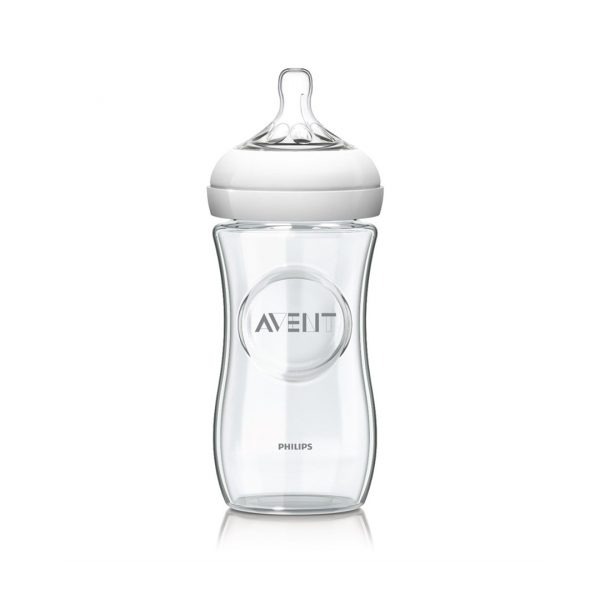 AVENT BIBERON NATURAL EN VERRE 240 ML