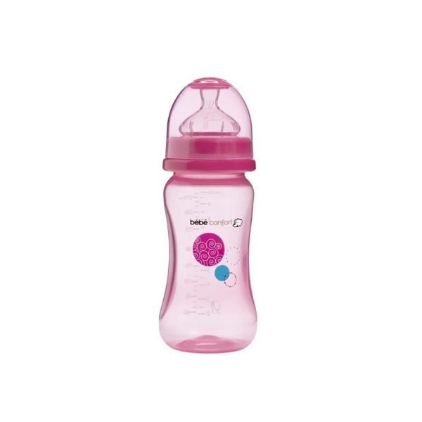 BÉBÉ CONFORT BIBERON MATERNITY POIGNEES ROSE 270ML 6-24M 7082