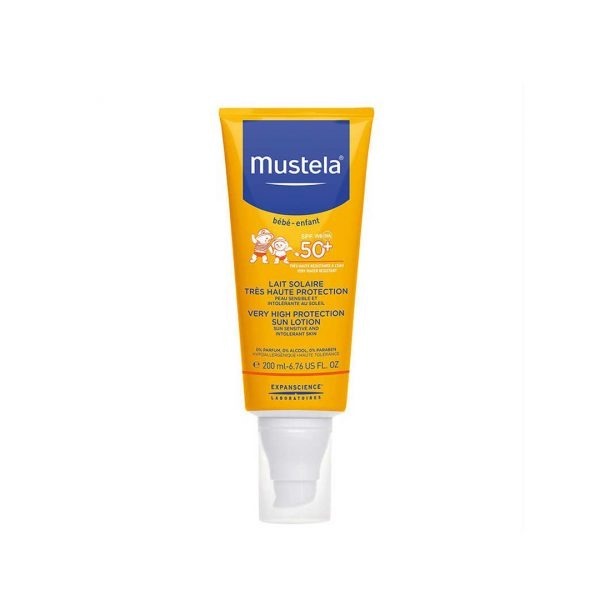 MUSTELA LAIT SOLAIRE SPF50+ 200ML